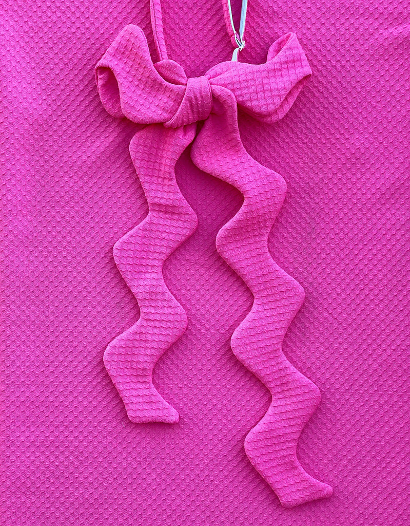 Jumbo rick rack bow tie!