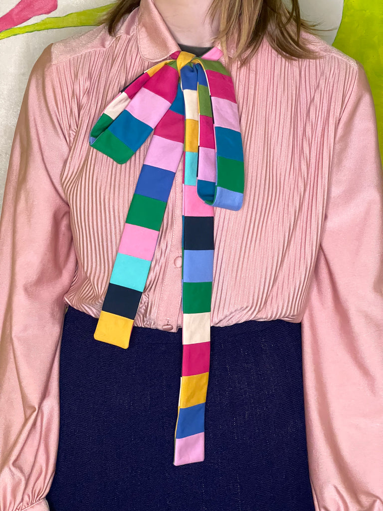 crazy stripes bow tie