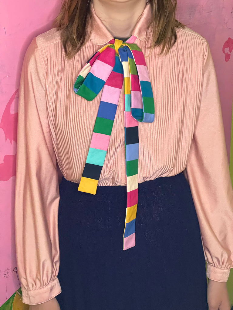 crazy stripes bow tie
