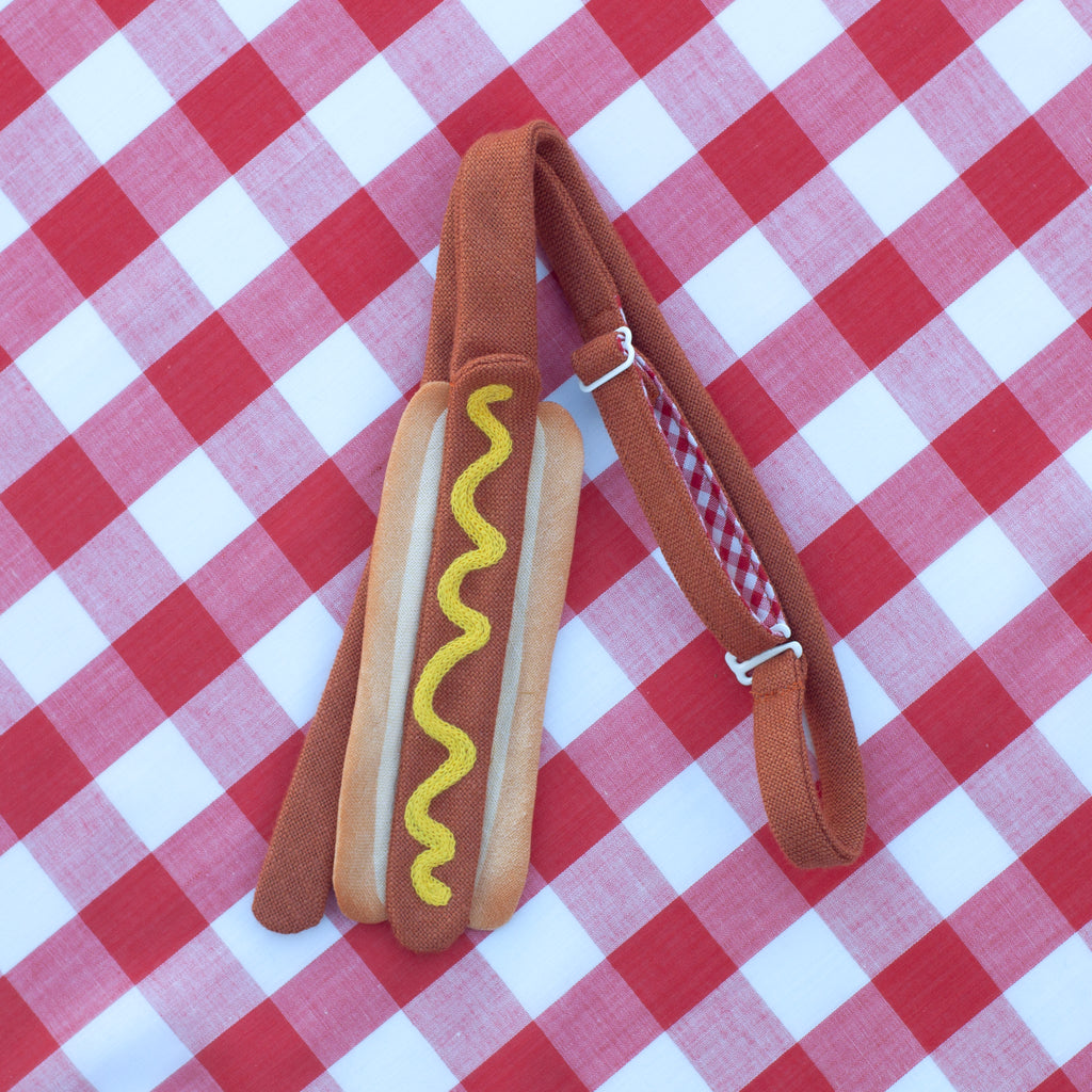 hot dog bow tie! (classic ballpark)
