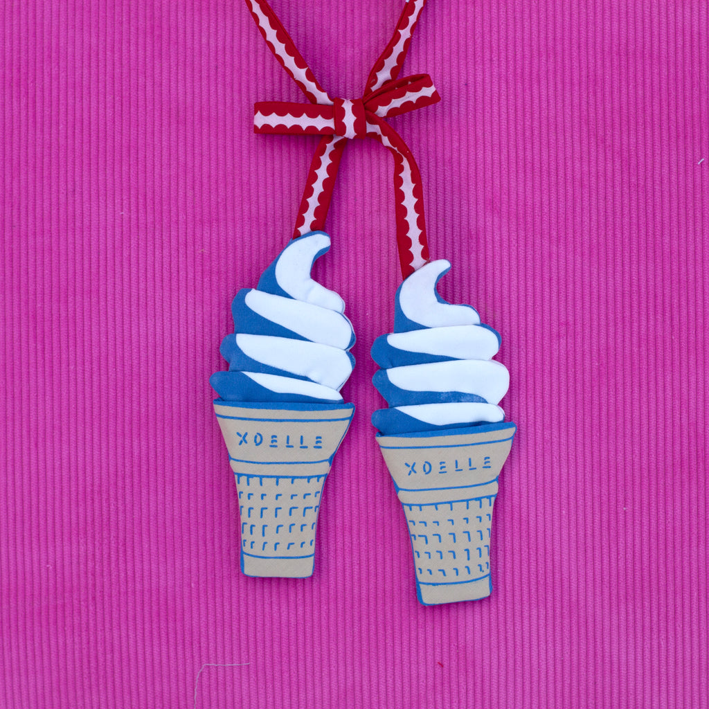ice cream cone bow tie