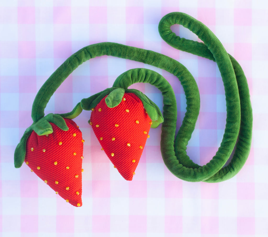 Jumbo strawberry bow tie!