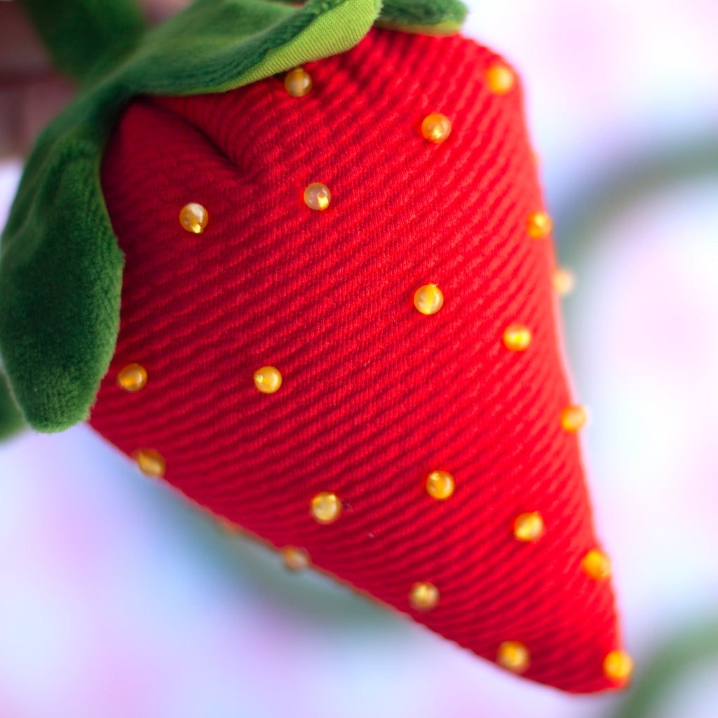 Jumbo strawberry bow tie!