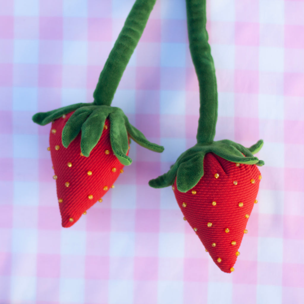 Jumbo strawberry bow tie!