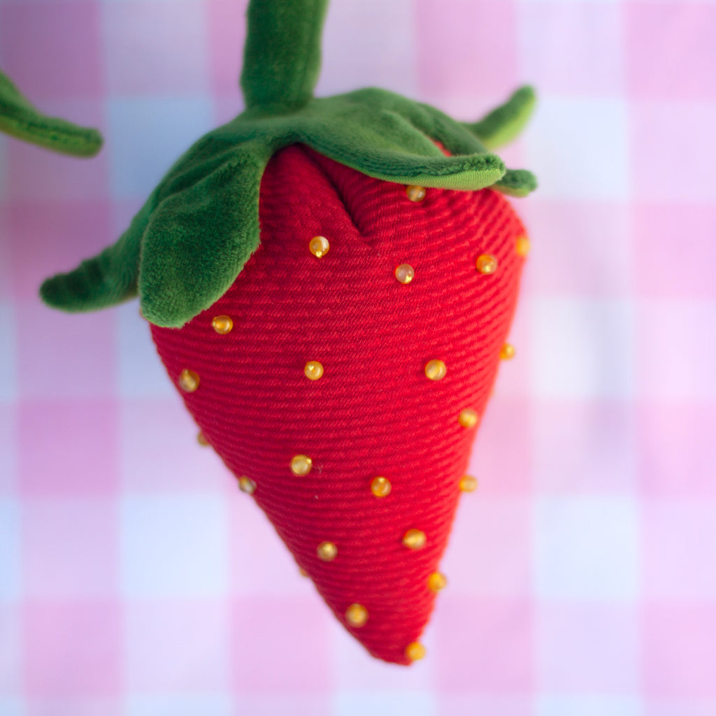 Jumbo strawberry bow tie!
