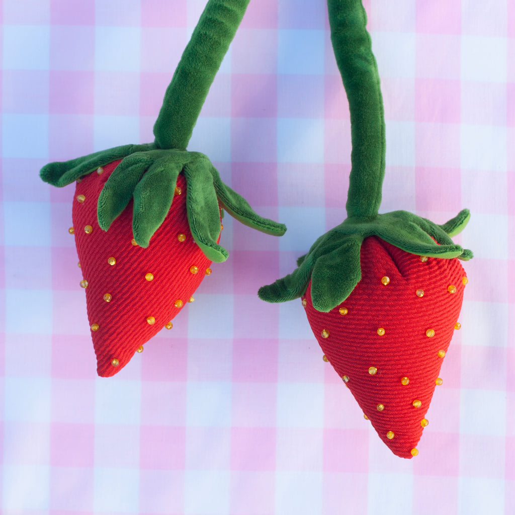 Jumbo strawberry bow tie!