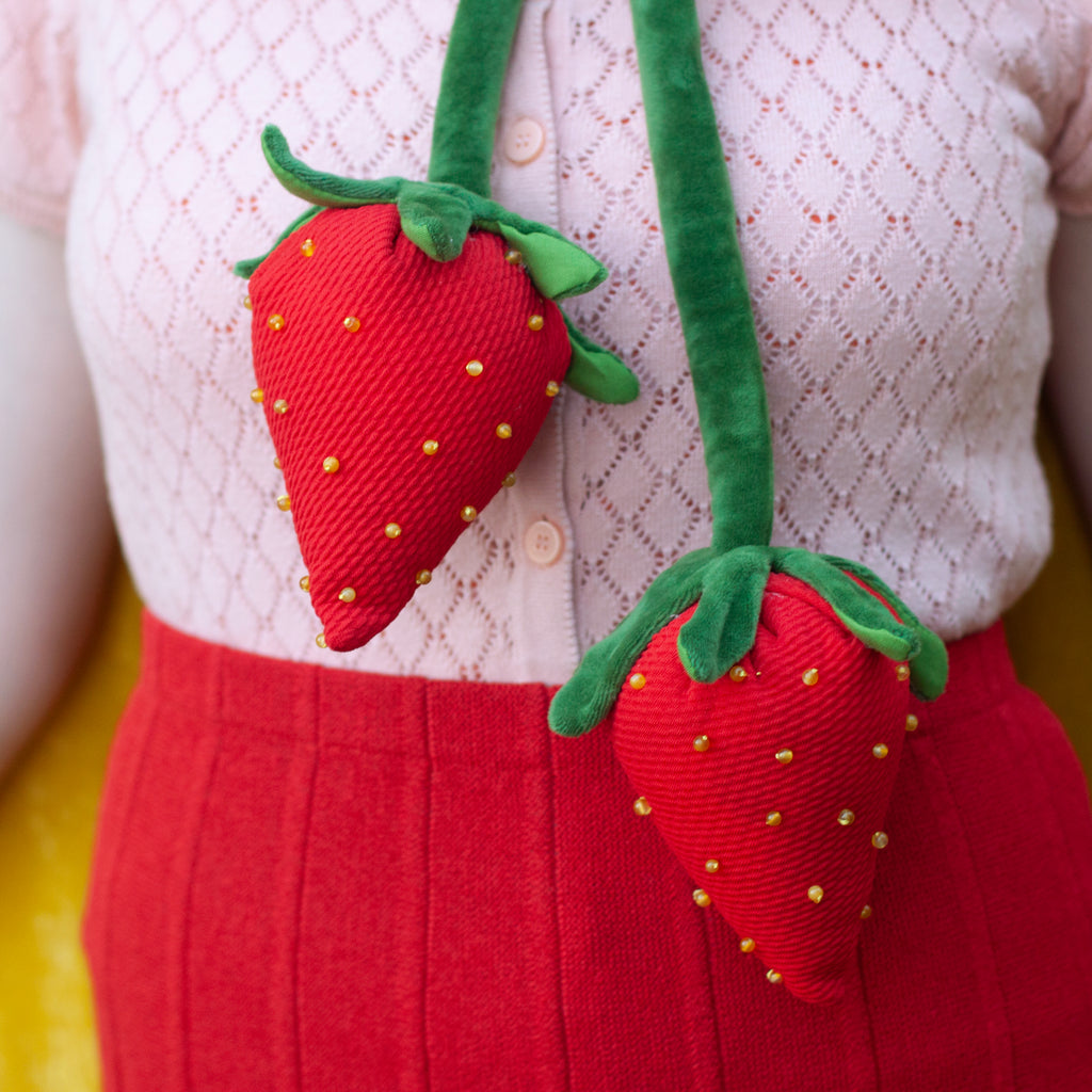 Jumbo strawberry bow tie!