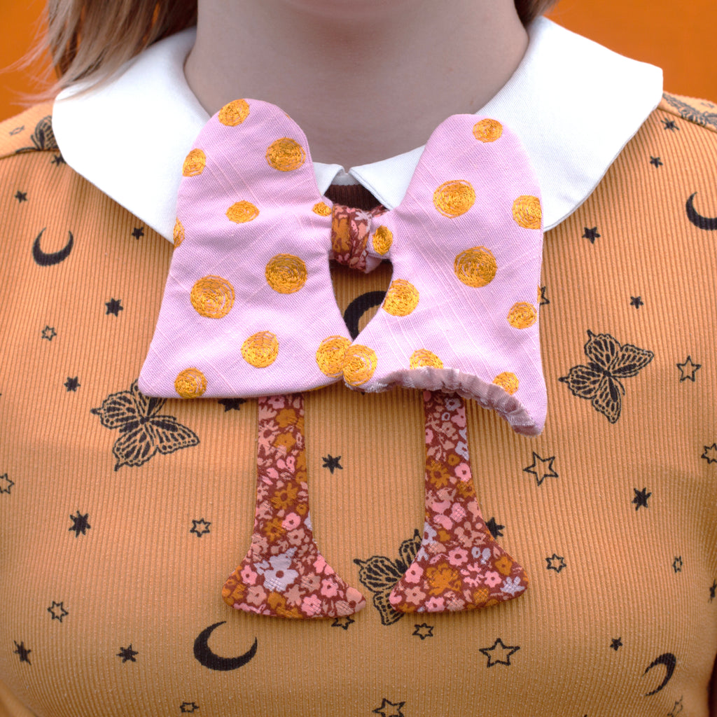 Mushroom bow tie