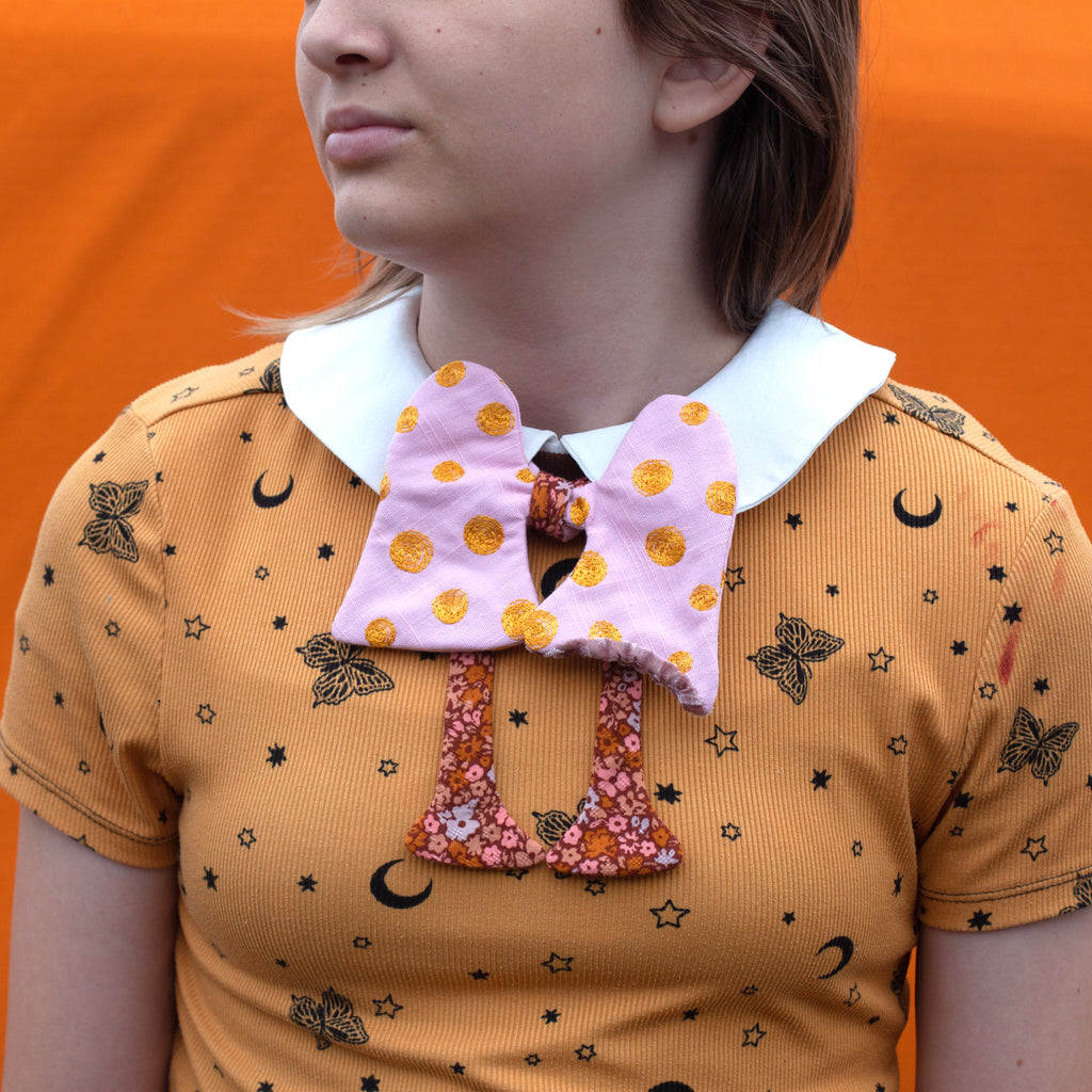 Mushroom bow tie