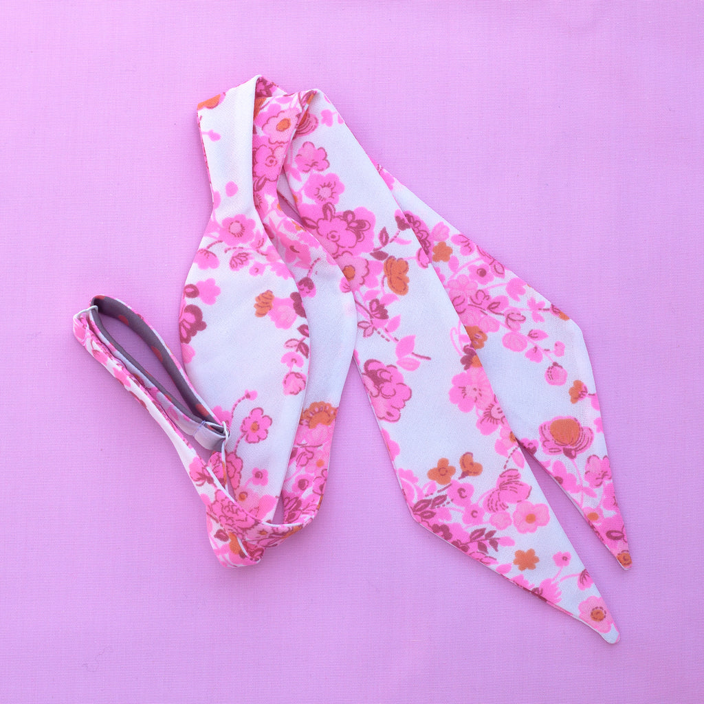Nonna bow tie- April's tie of the month!