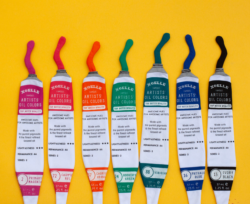 Paint tube bow tie!