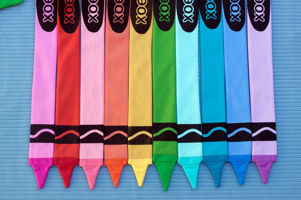 crayon bow tie