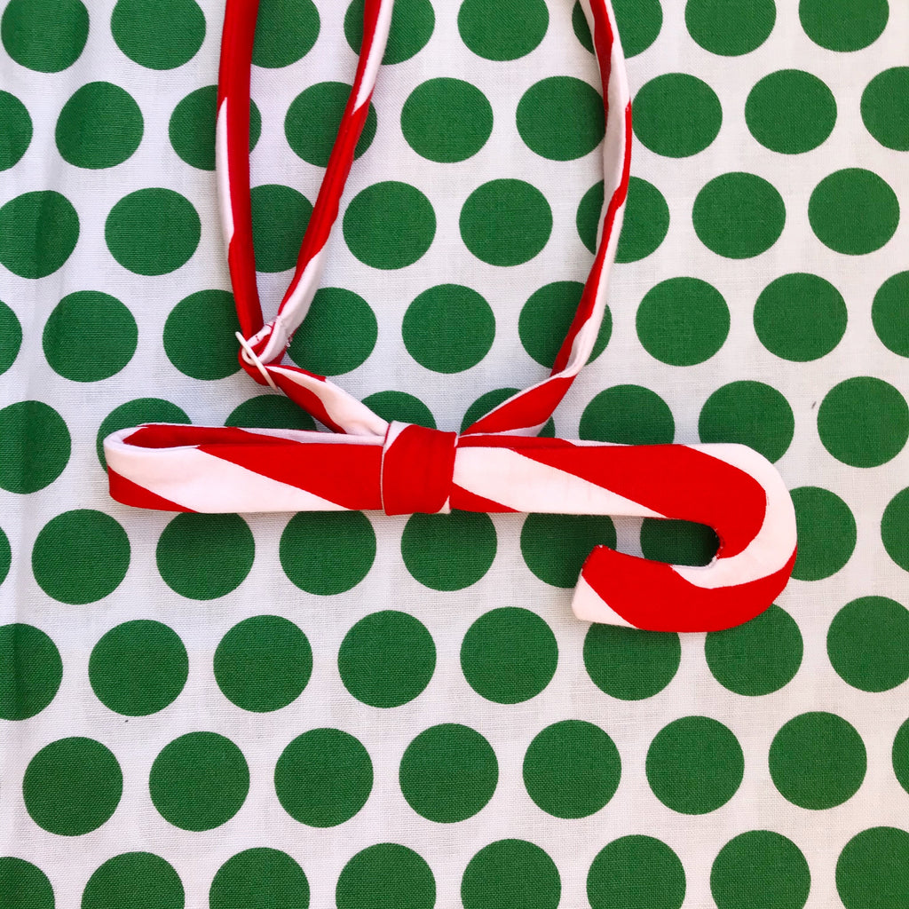 candy cane bow tie