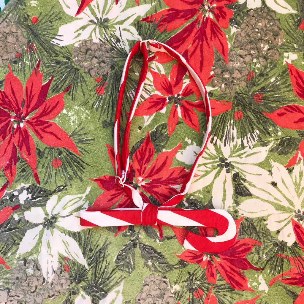 candy cane bow tie