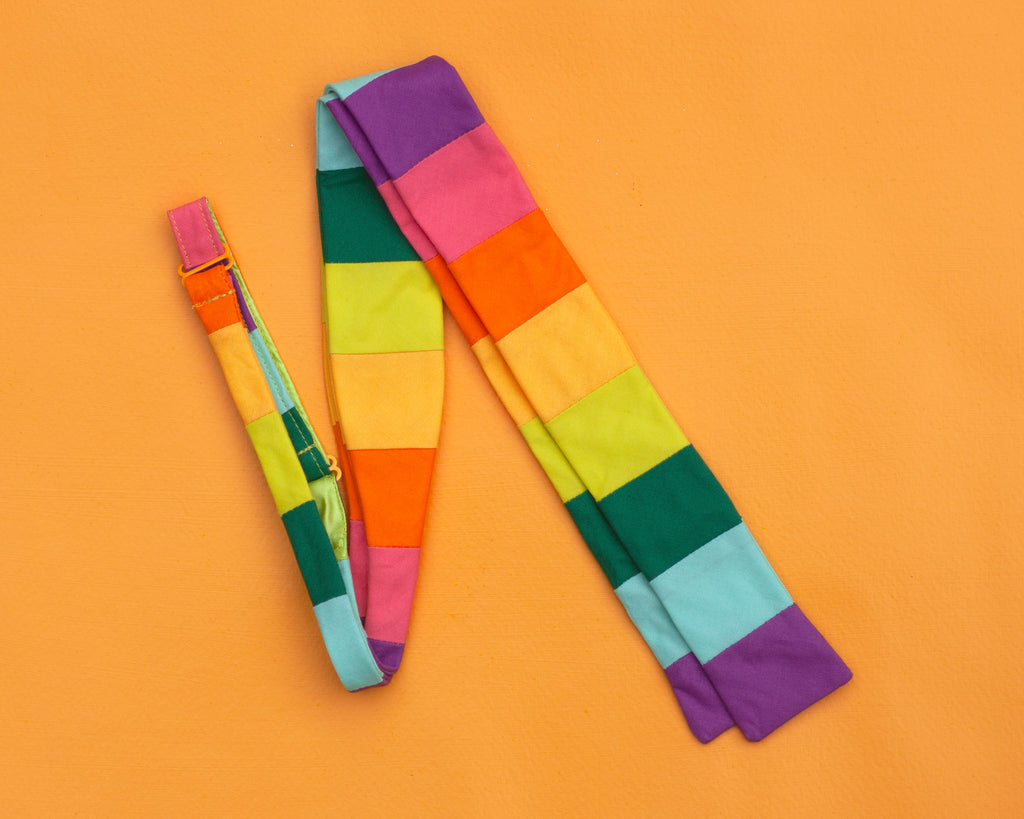 rainbow bow tie
