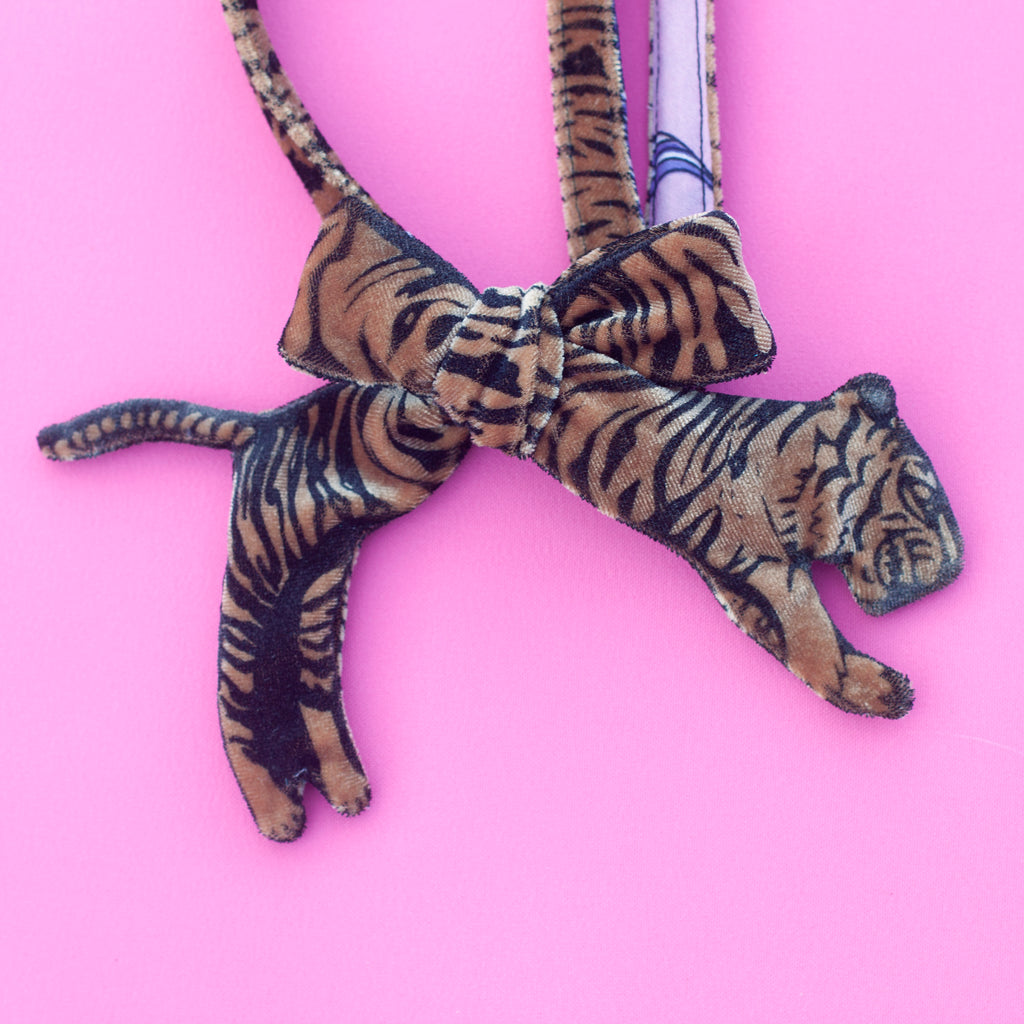 tiger bow tie