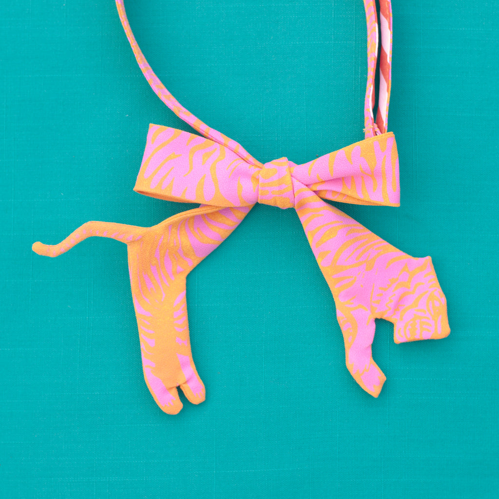 tiger bow tie