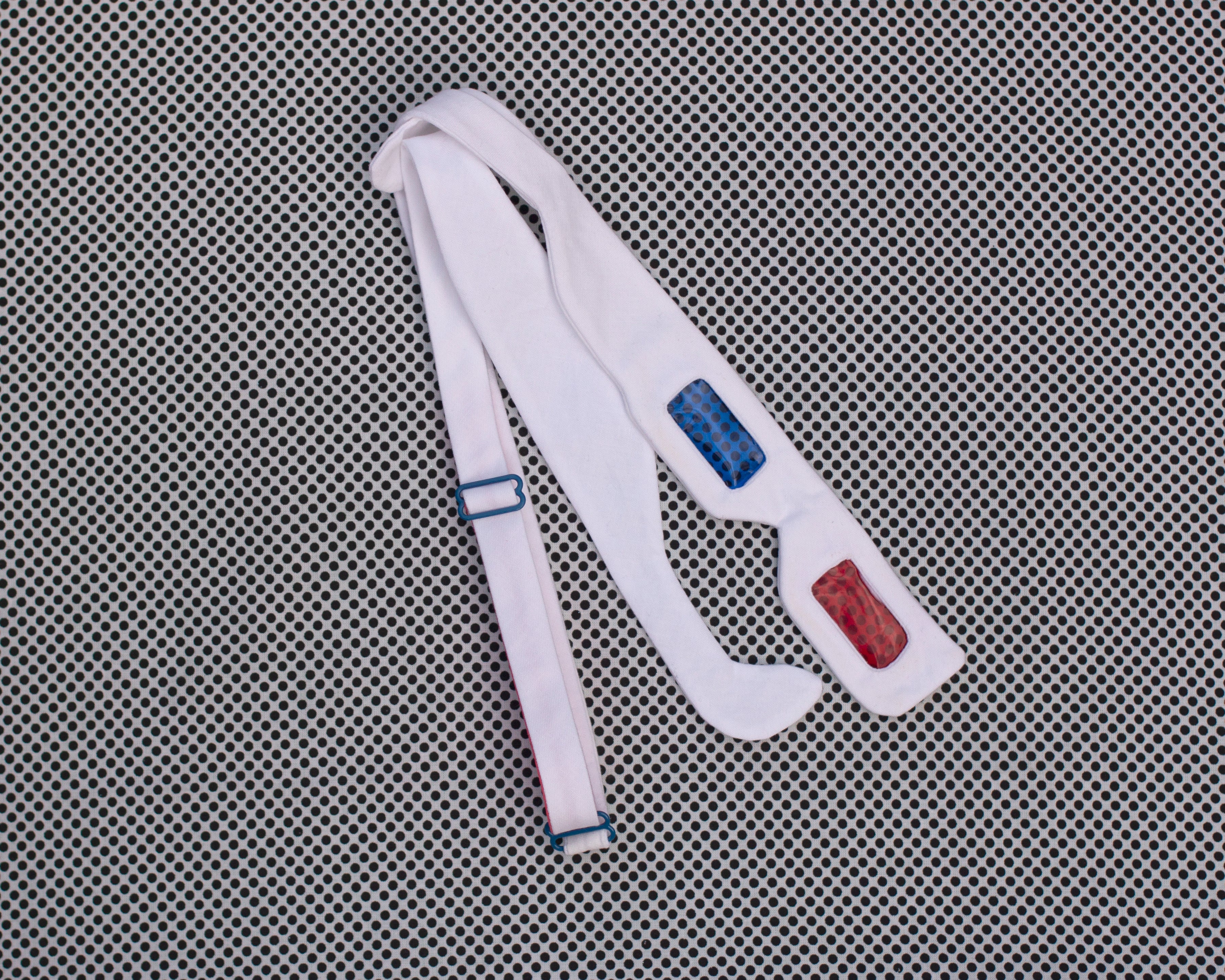 3D glasses bow tie