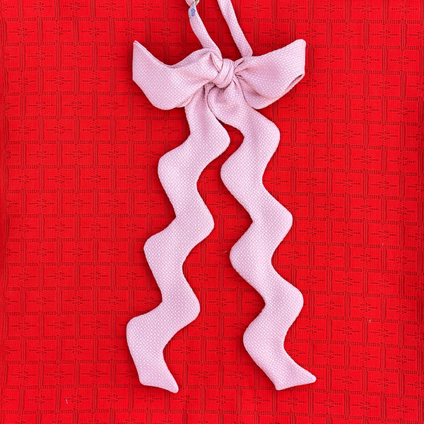 Jumbo rick rack bow tie!