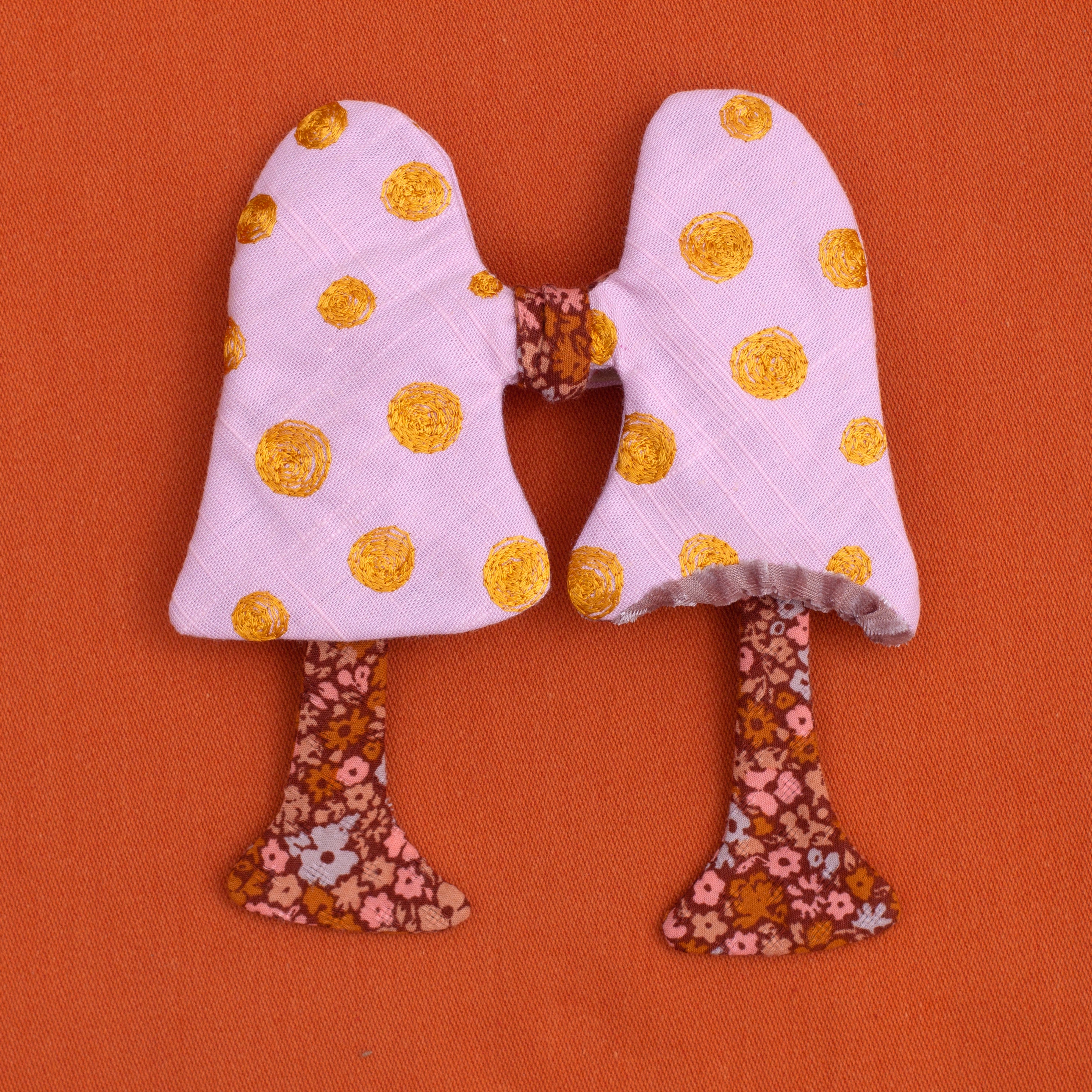 Mushroom bow tie
