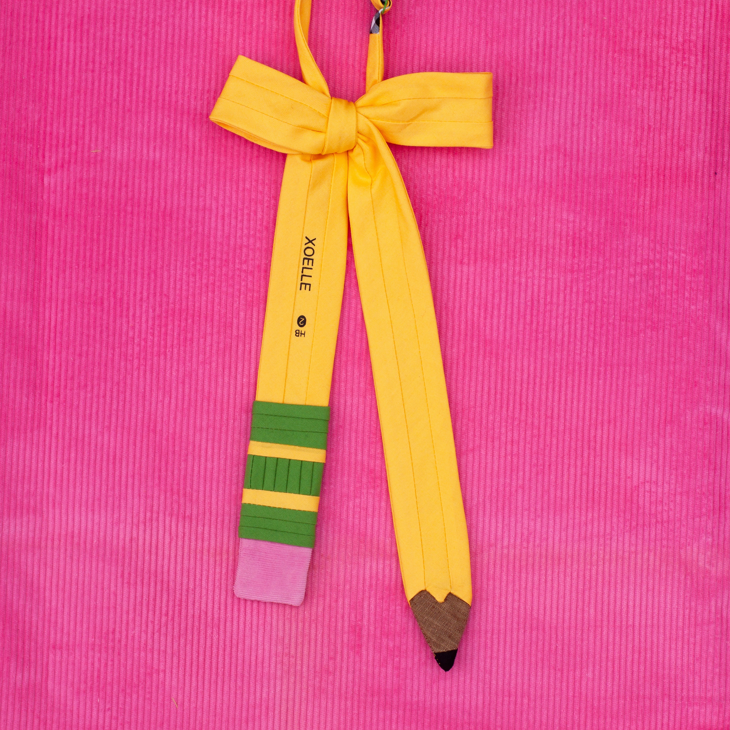 pencil bow tie- vertical