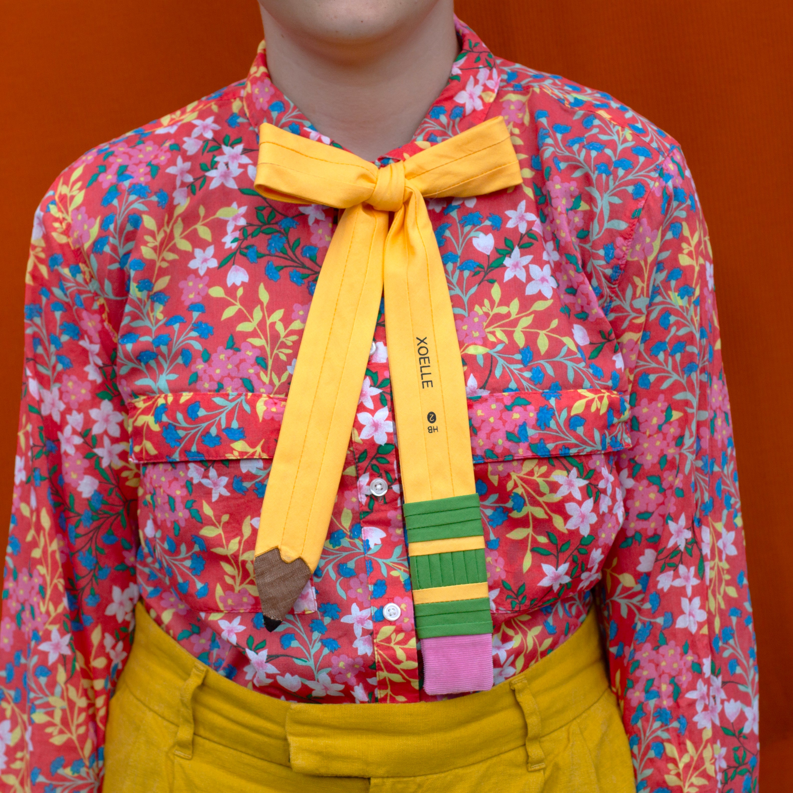 pencil bow tie- vertical