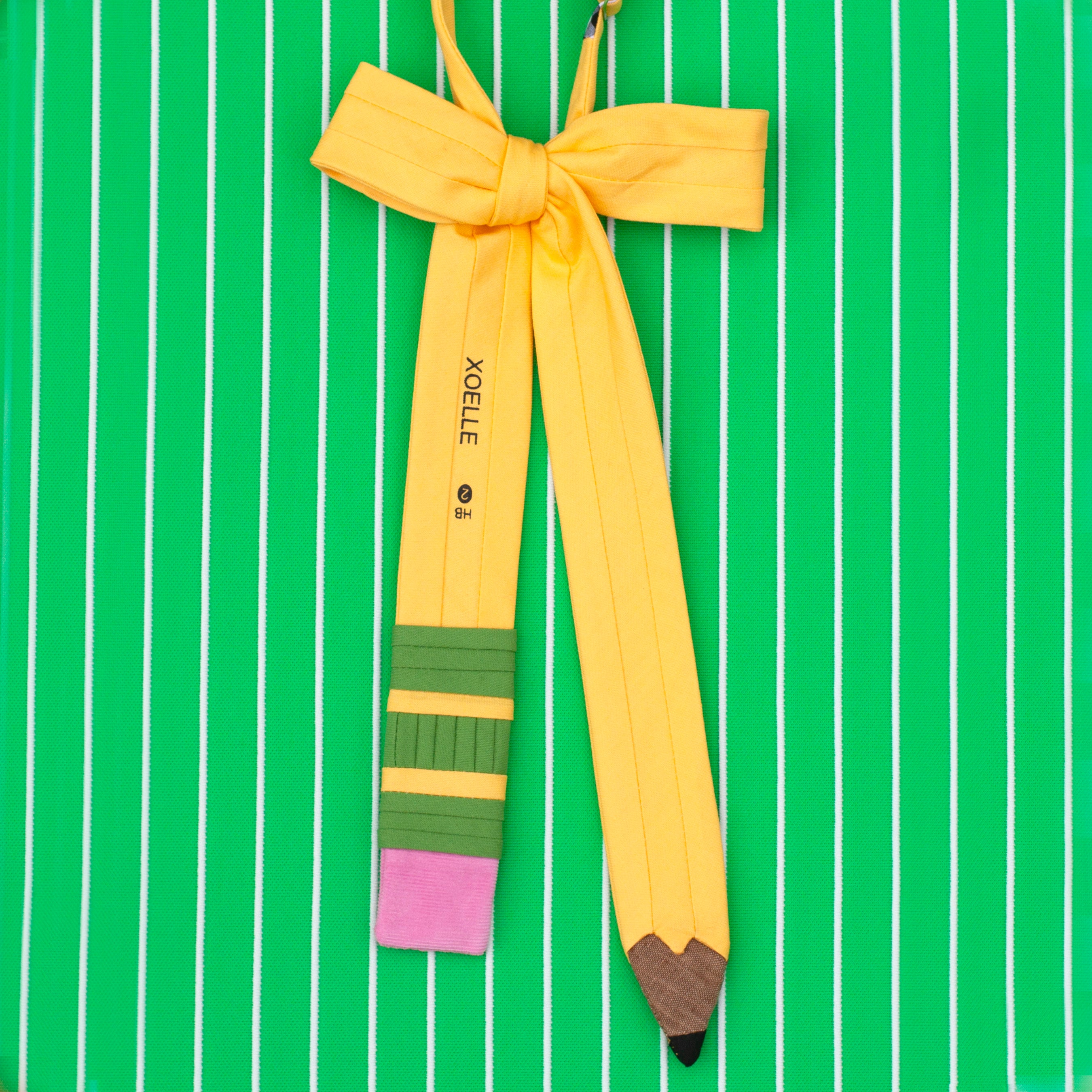 pencil bow tie- vertical