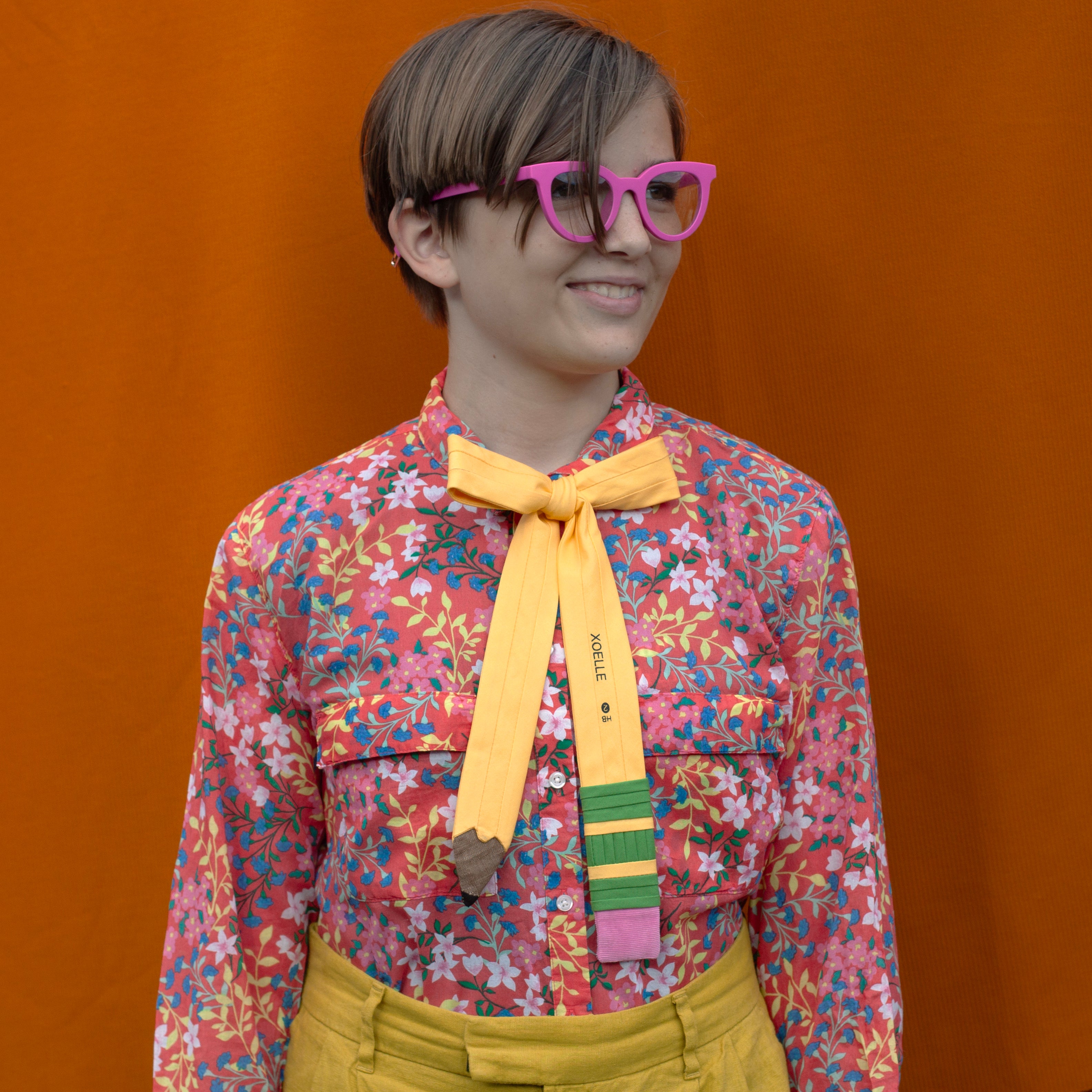 pencil bow tie- vertical