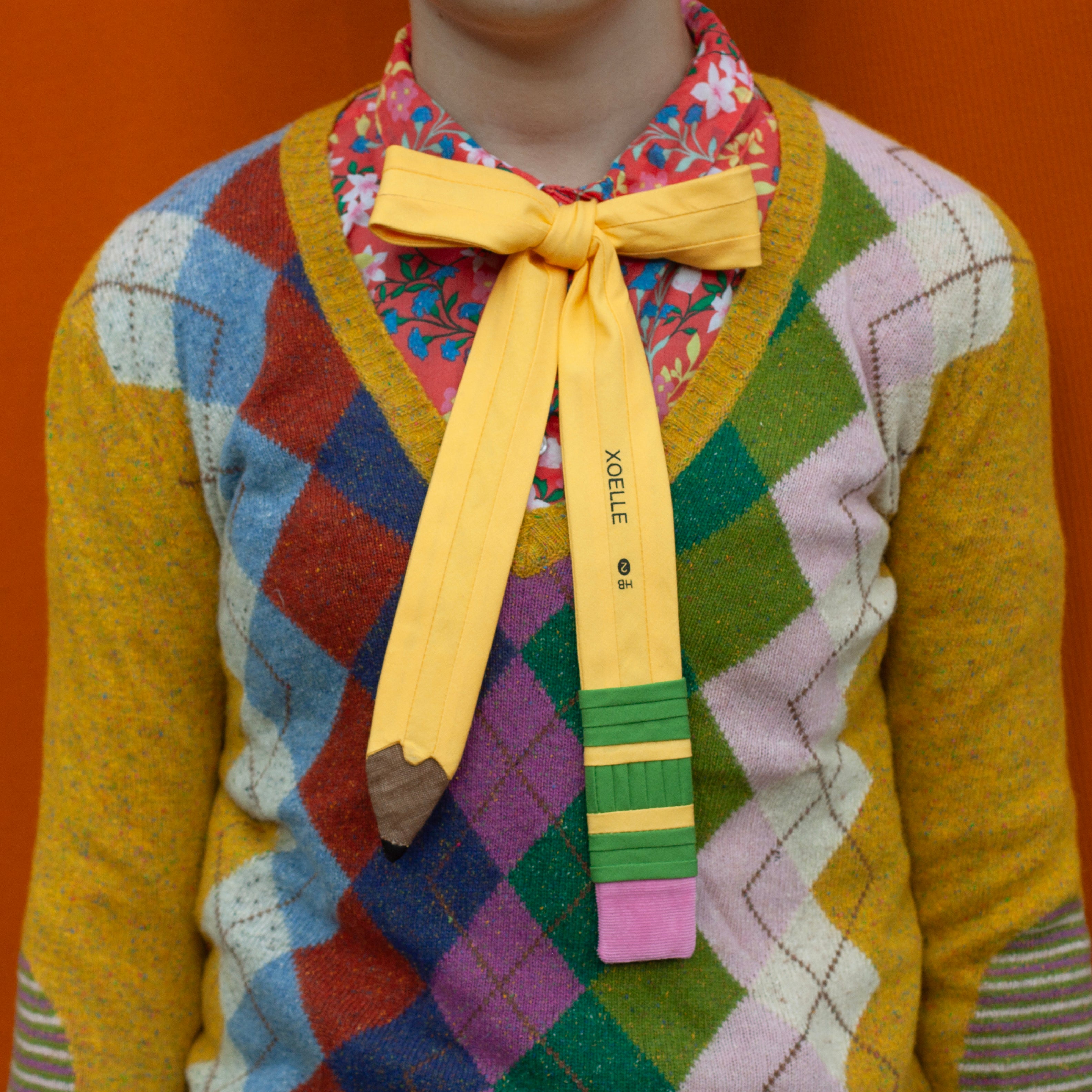 pencil bow tie- vertical