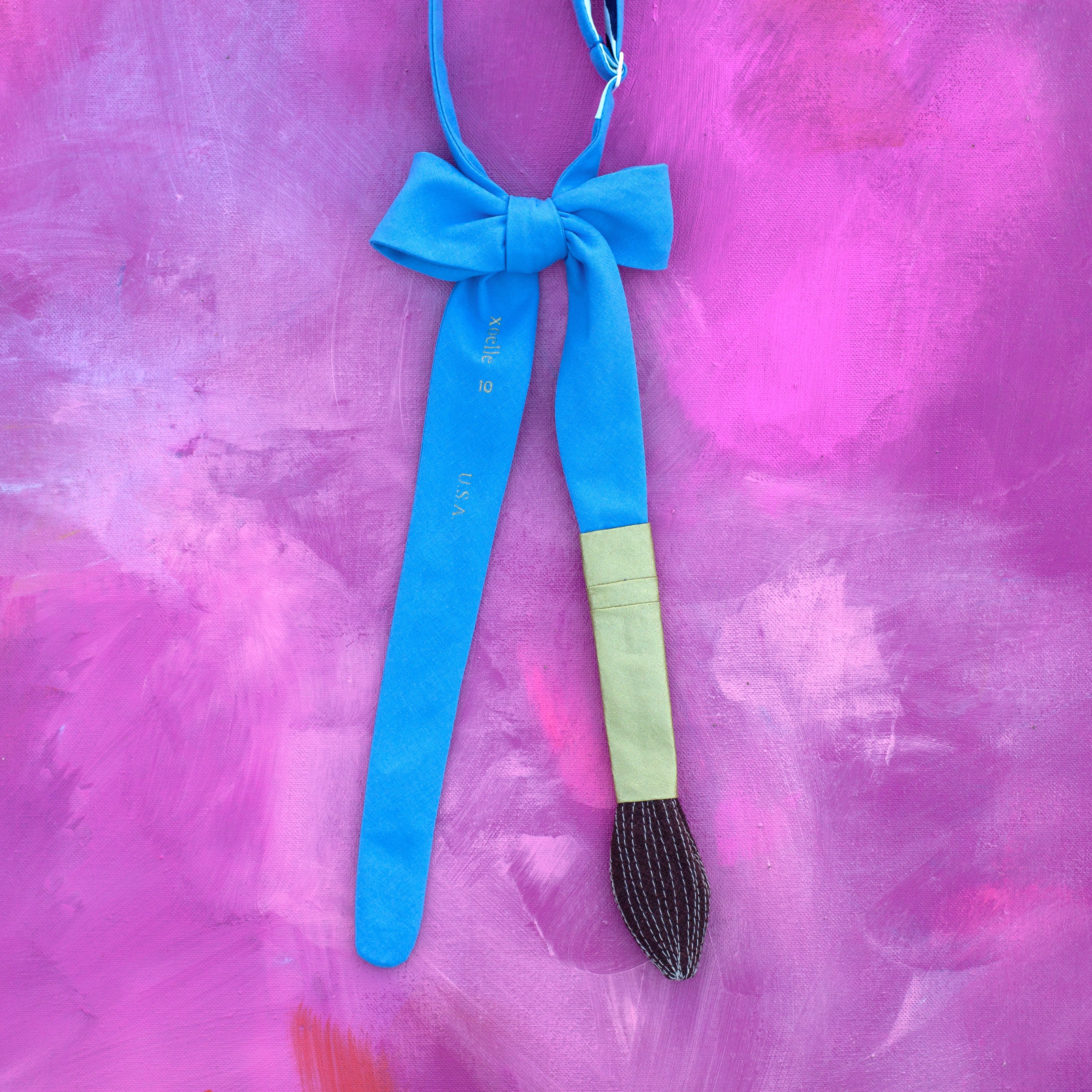 paintbrush bow tie