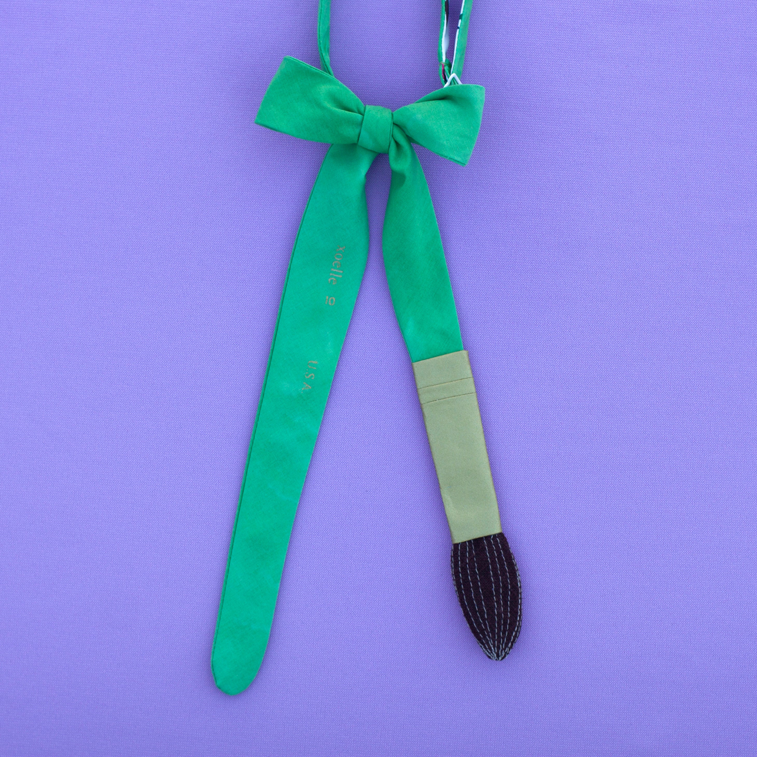 paintbrush bow tie