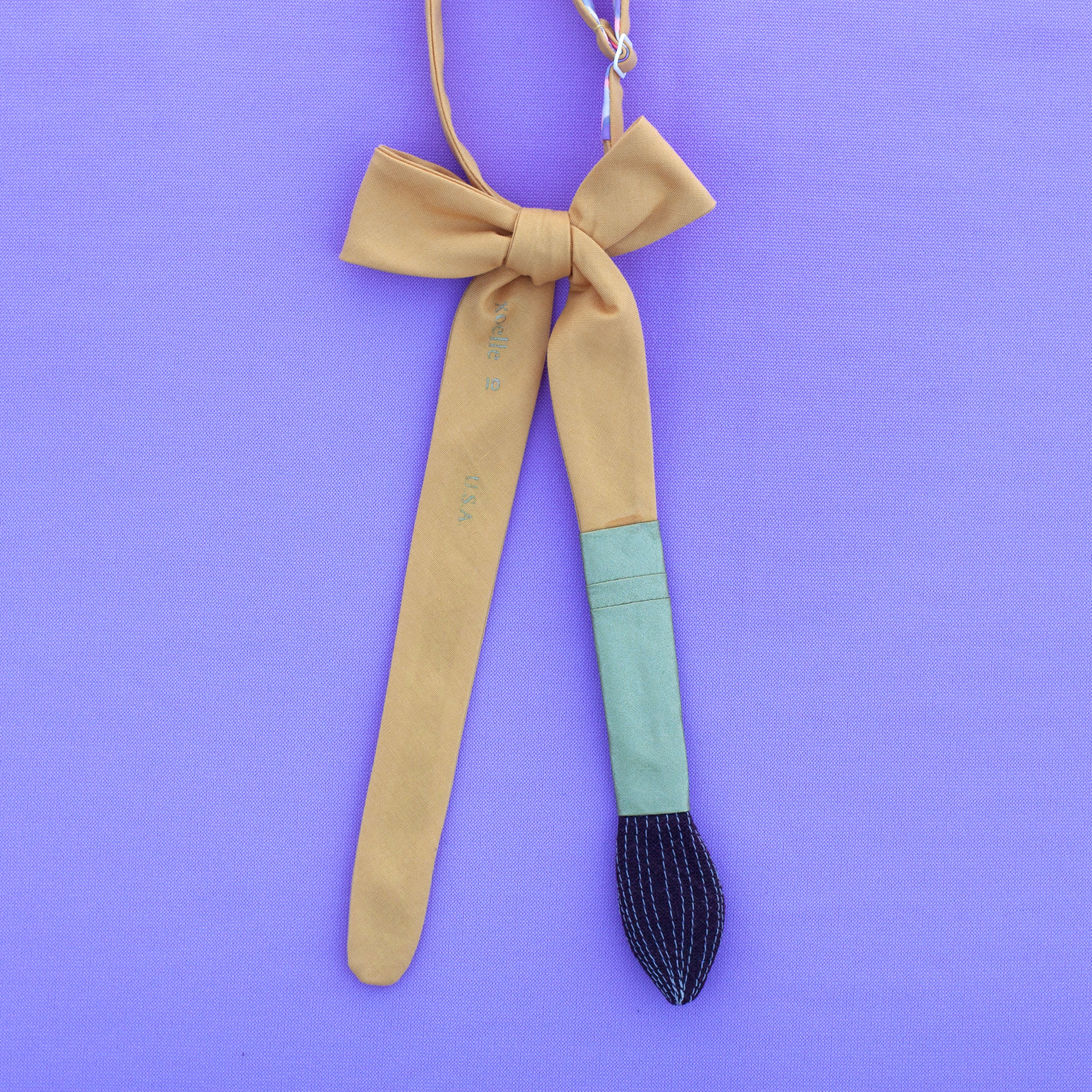 paintbrush bow tie