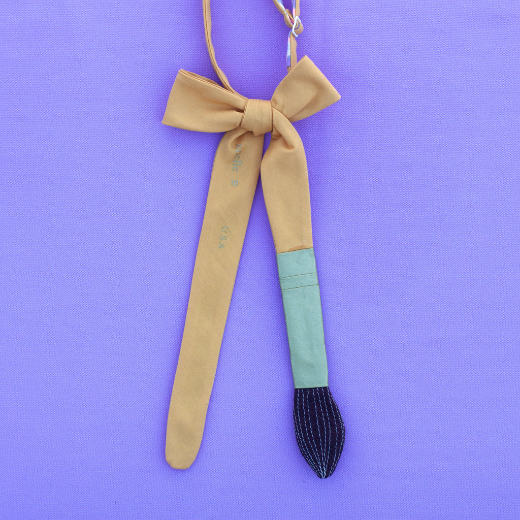 paintbrush bow tie