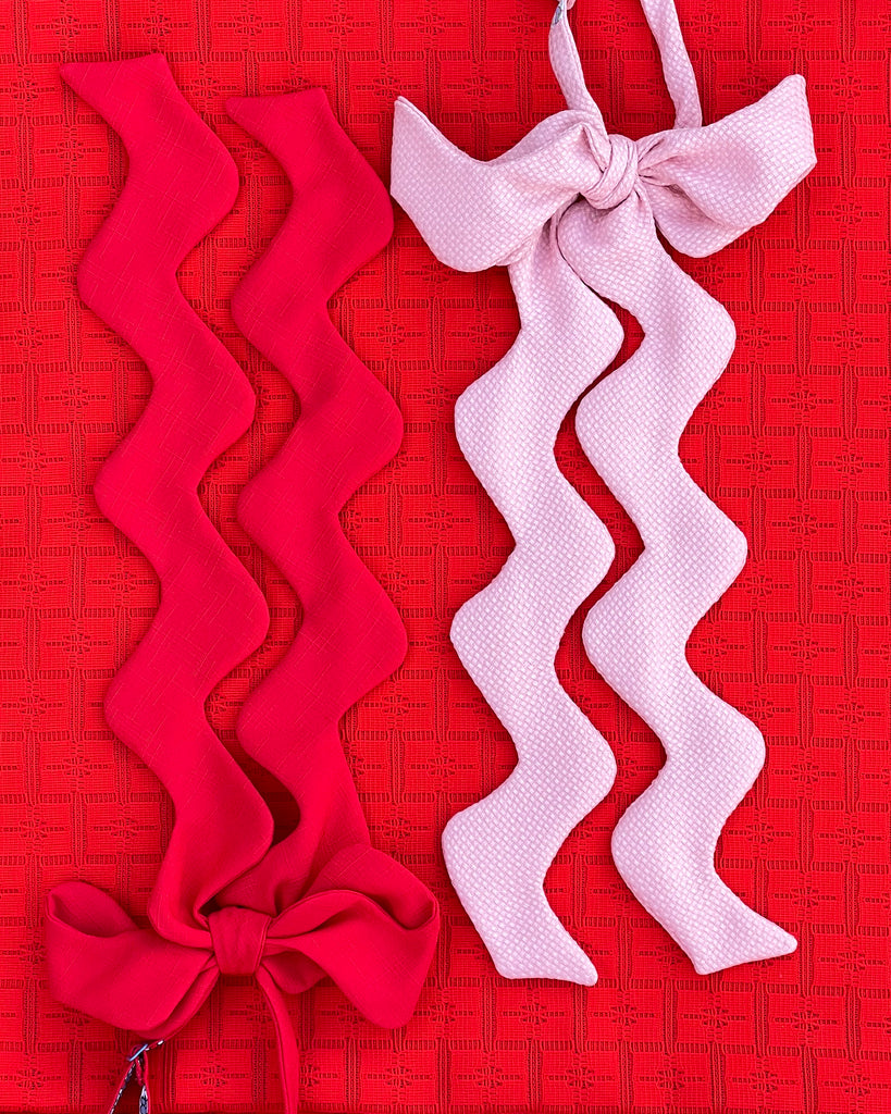 Jumbo rick rack bow tie!