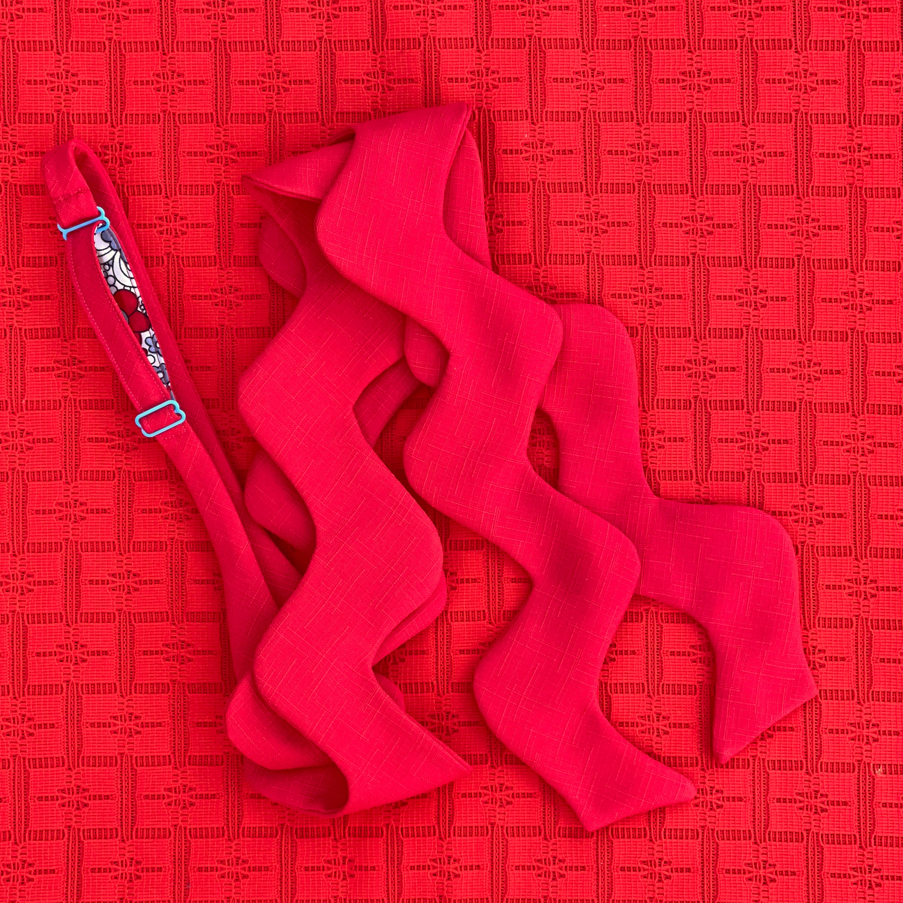 Jumbo rick rack bow tie!