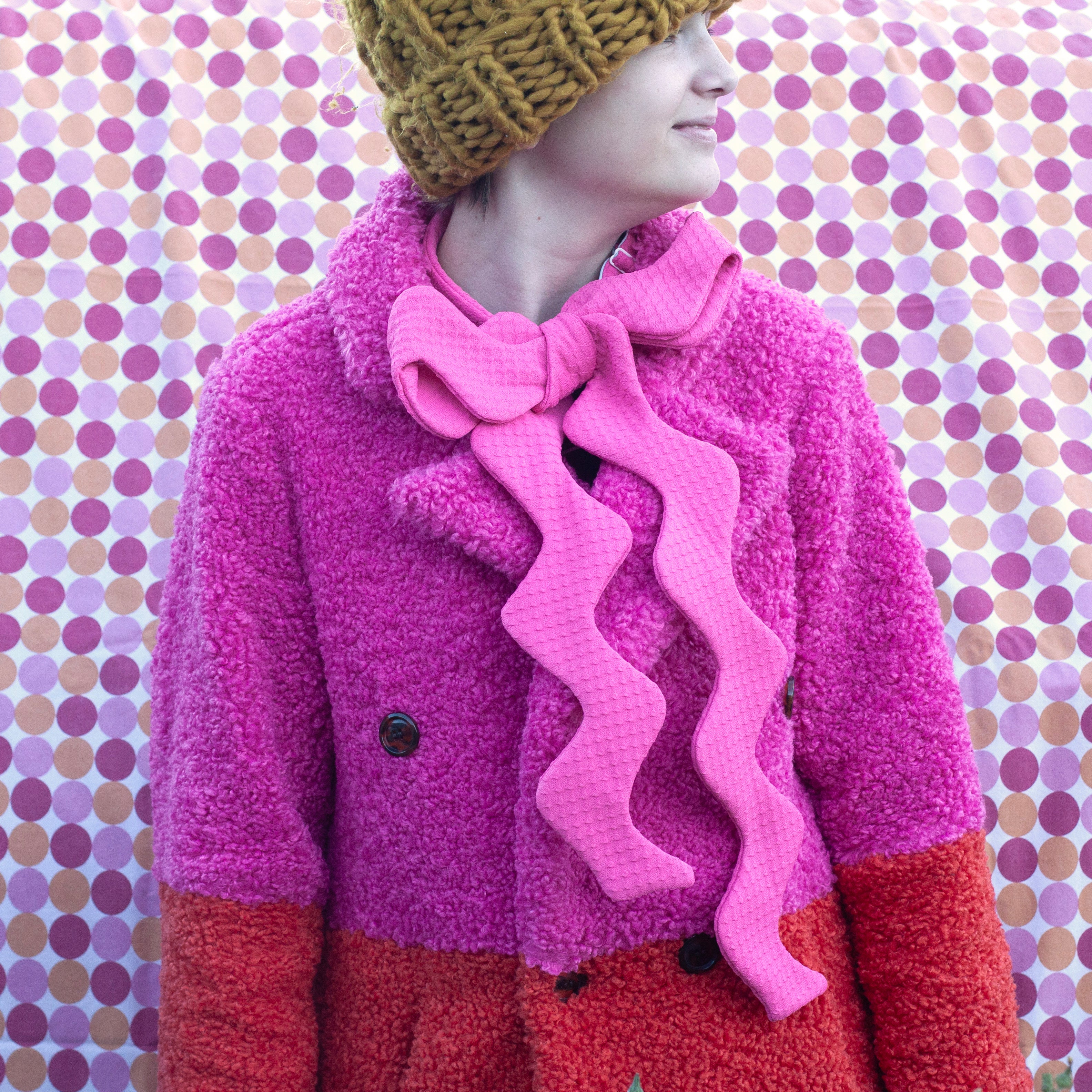 Jumbo rick rack bow tie!