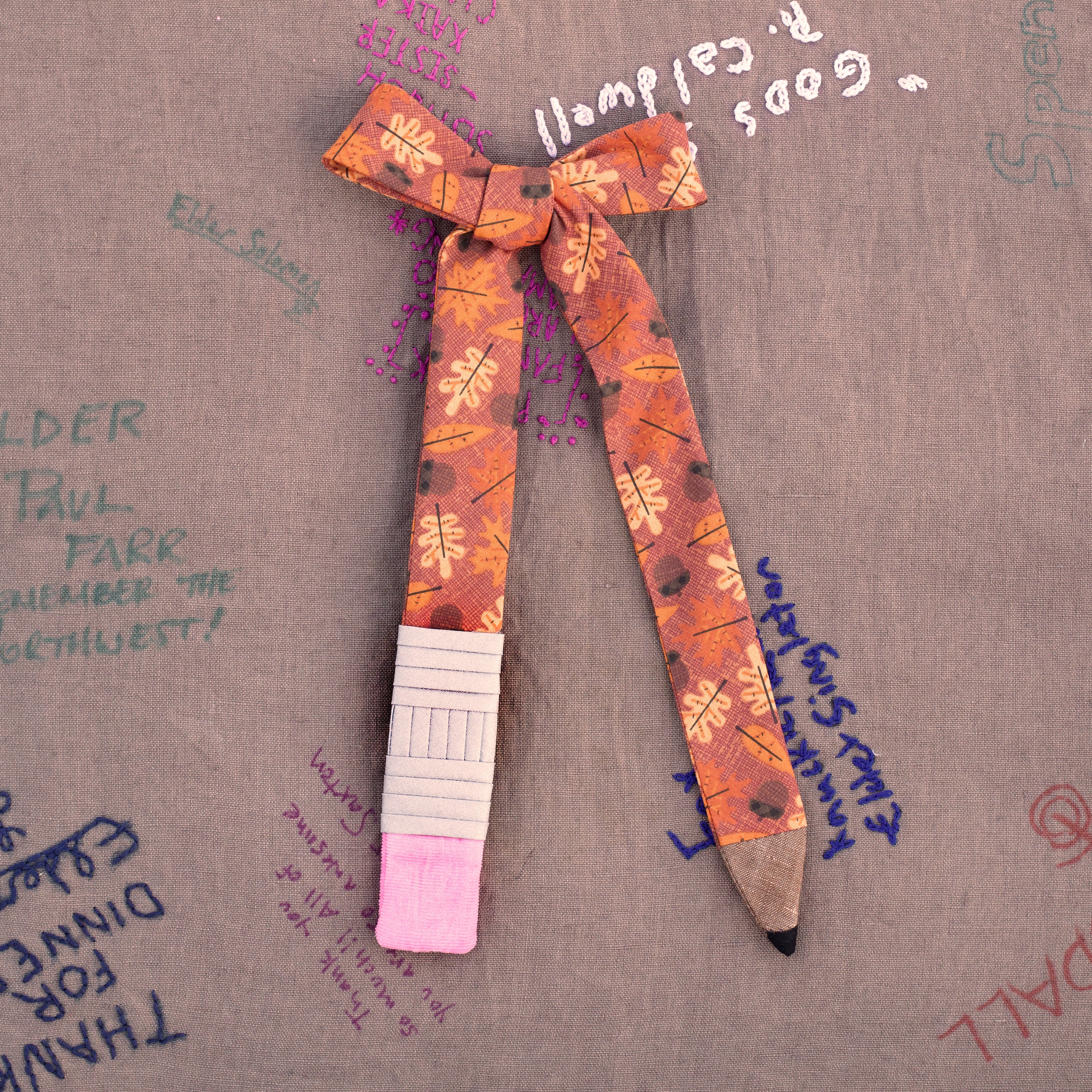 Novelty pencil bow tie