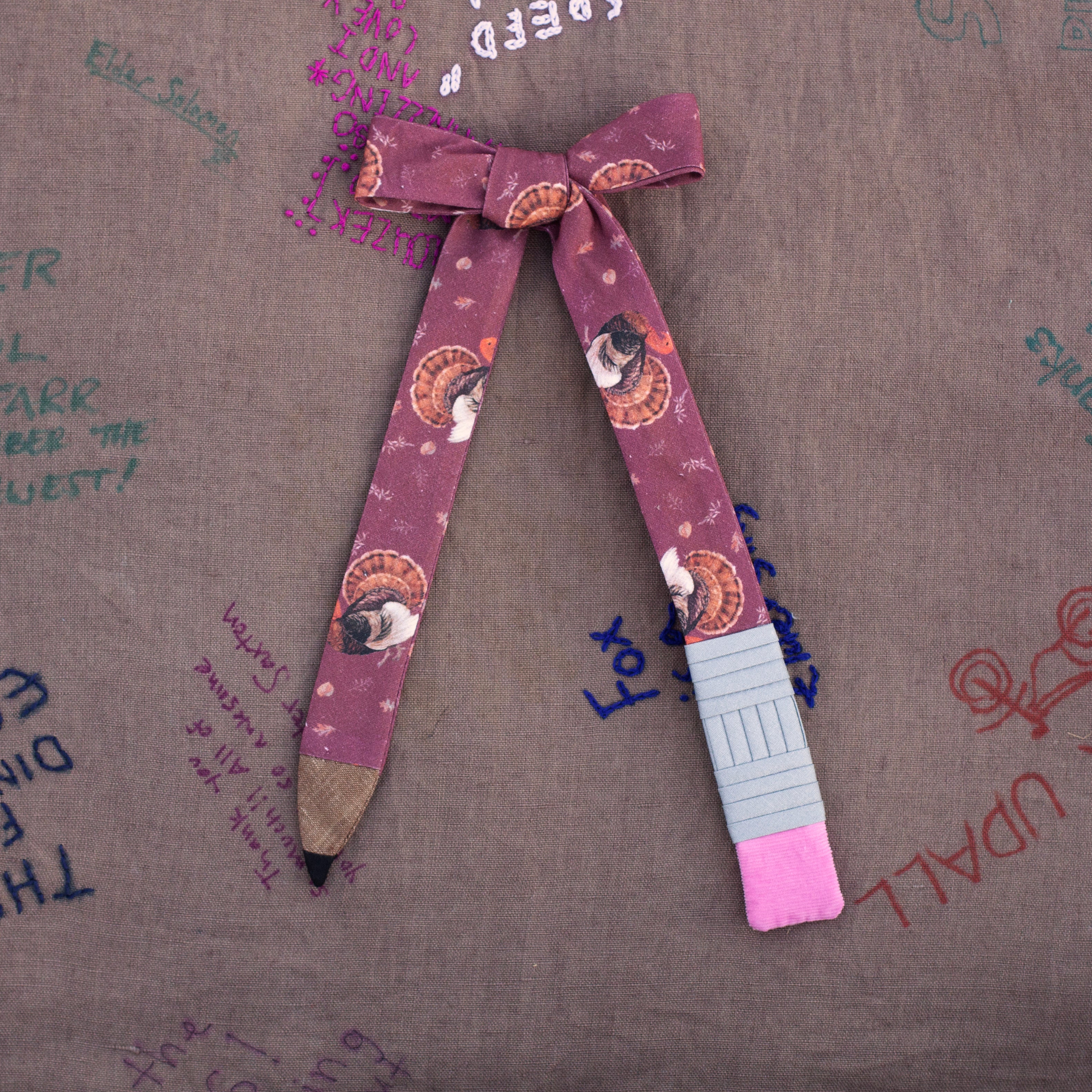 Novelty pencil bow tie