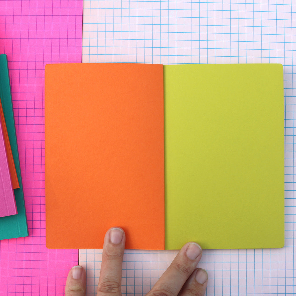 custom chain stitching on an Ugly Book sketchbook