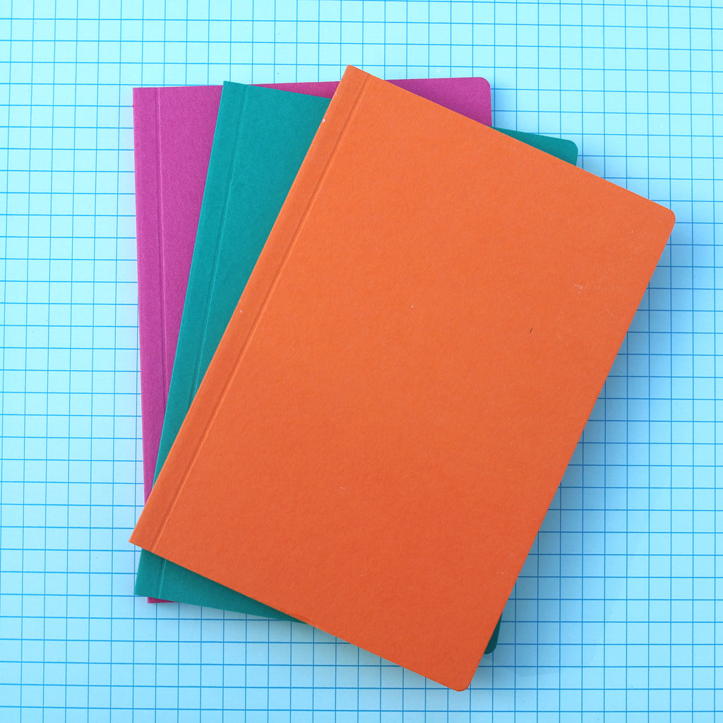 custom chain stitching on an Ugly Book sketchbook