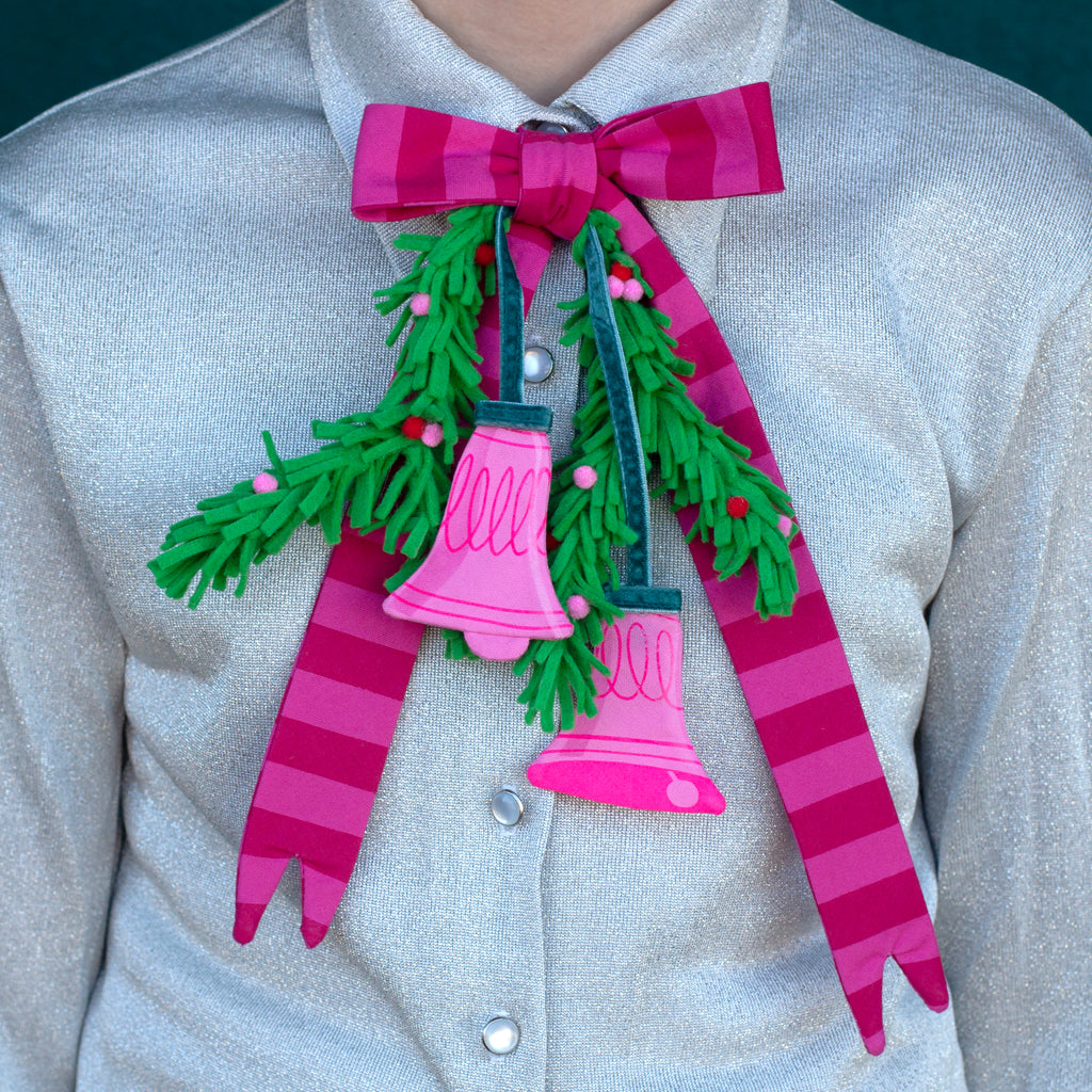 Holiday cheer bow tie- November's bow tie of the month!
