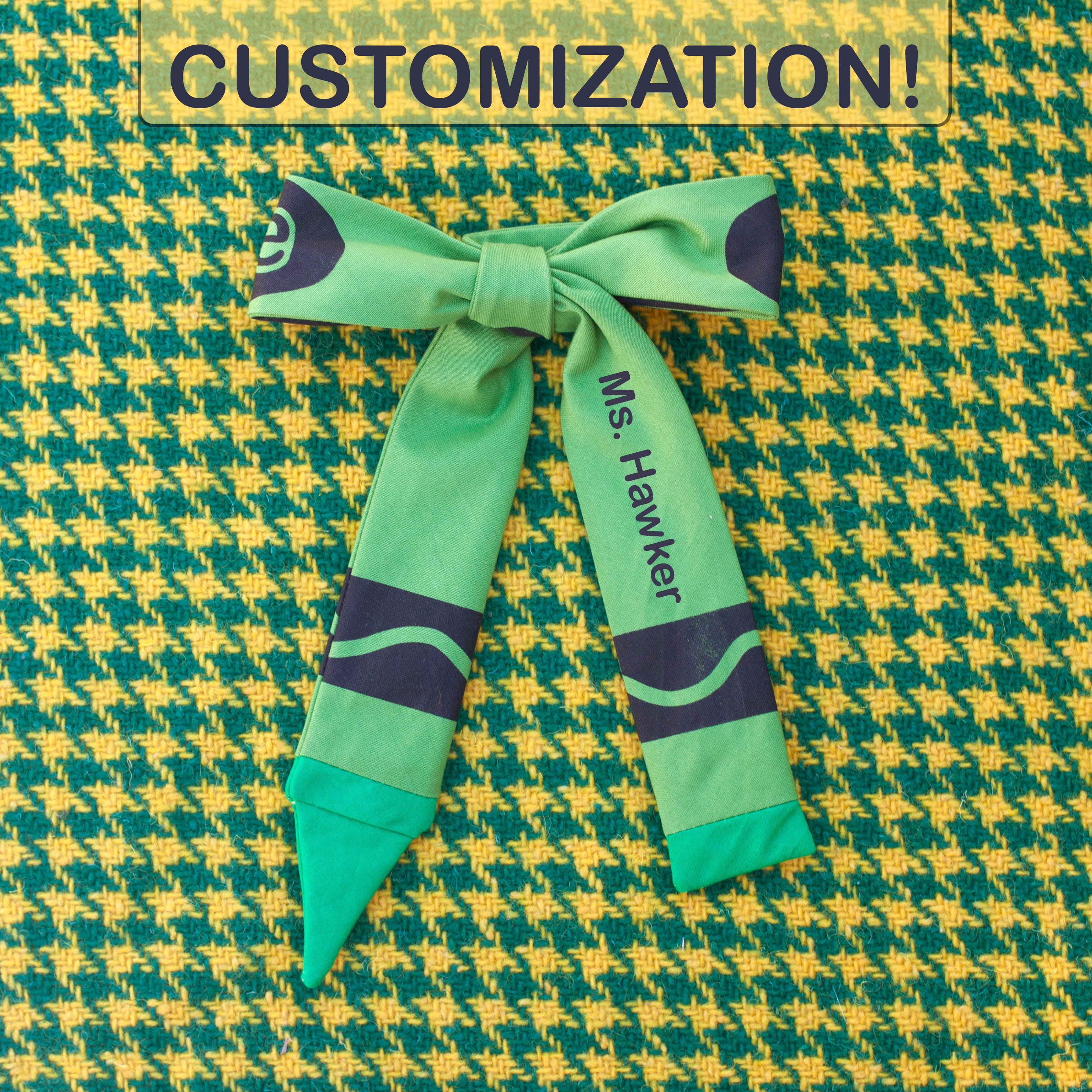crayon bow tie