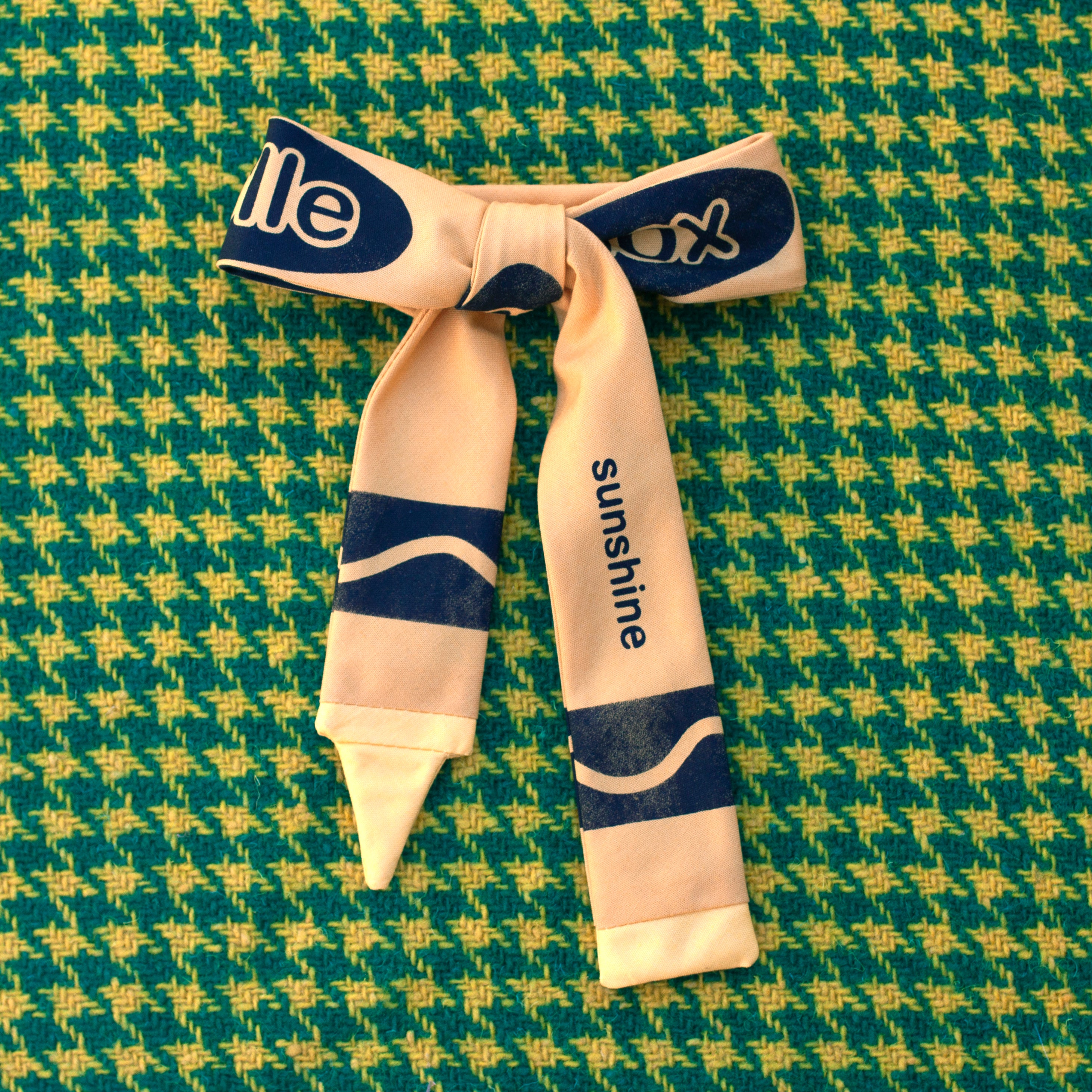 crayon bow tie