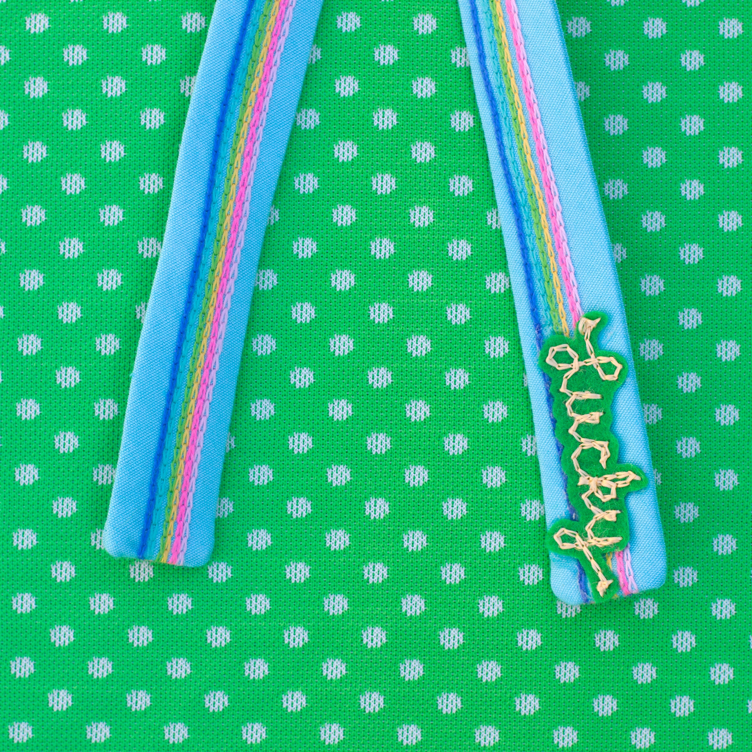 Lucky rainbow bow tie