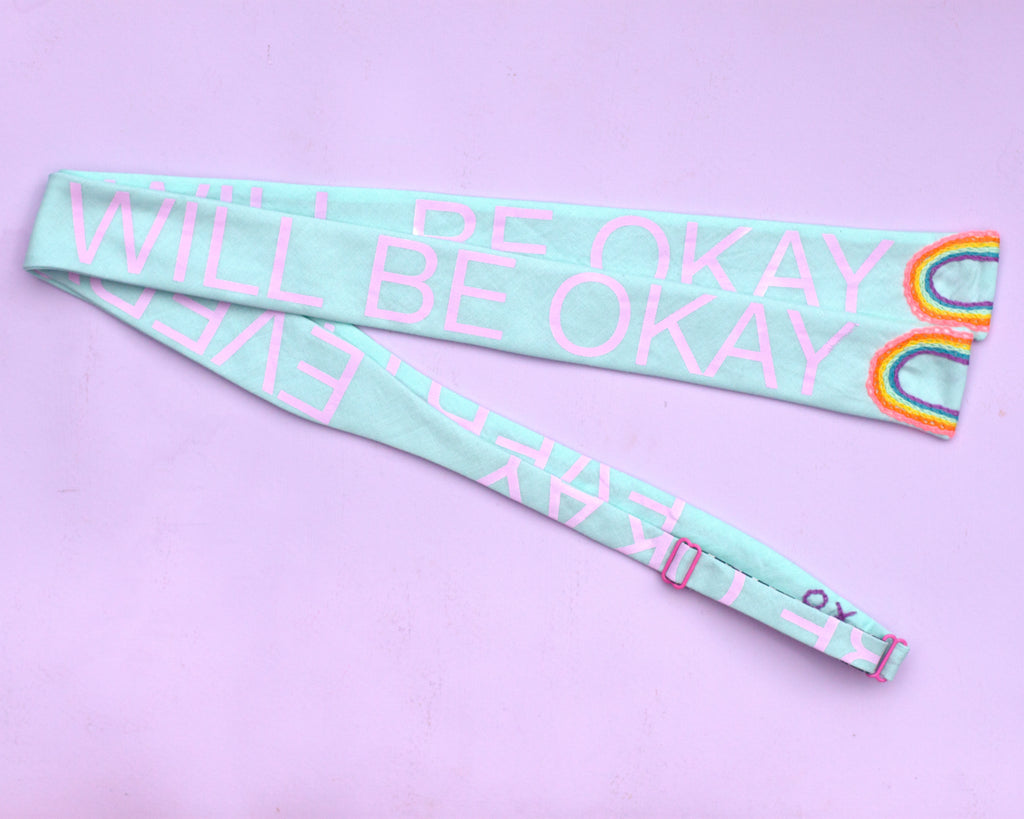 EVERYTHING WILL BE OKAY bow tie
