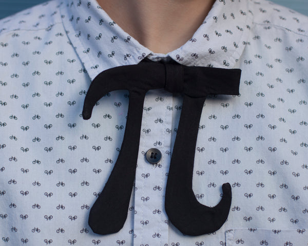 Pi tie // math bow tie for teachers, geeks, and smarty-pants