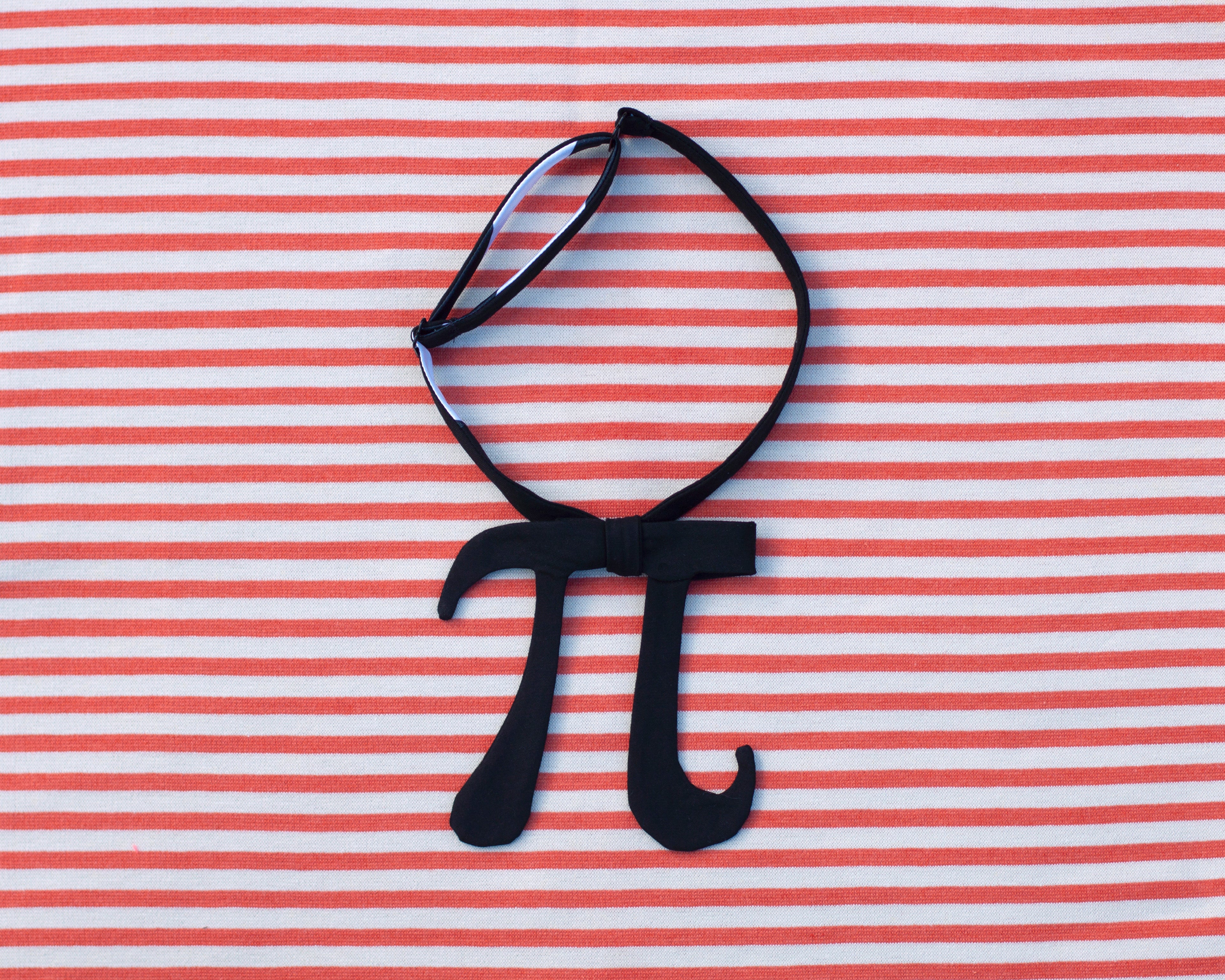 Pi tie // math bow tie for teachers, geeks, and smarty-pants