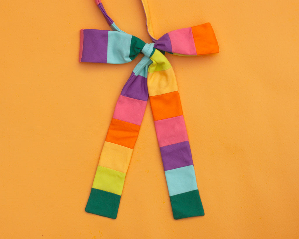 rainbow bow tie