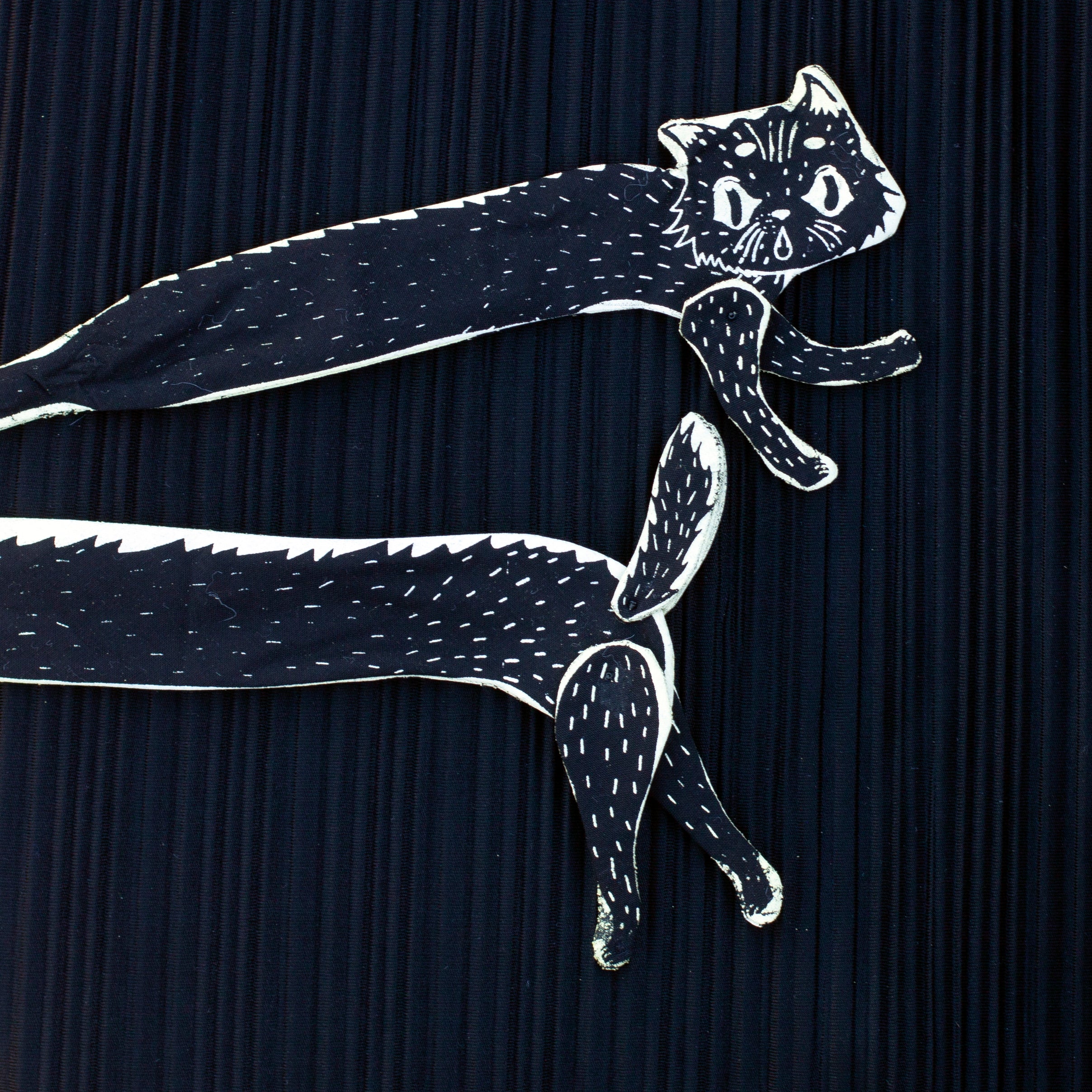 Scaredy cat tie