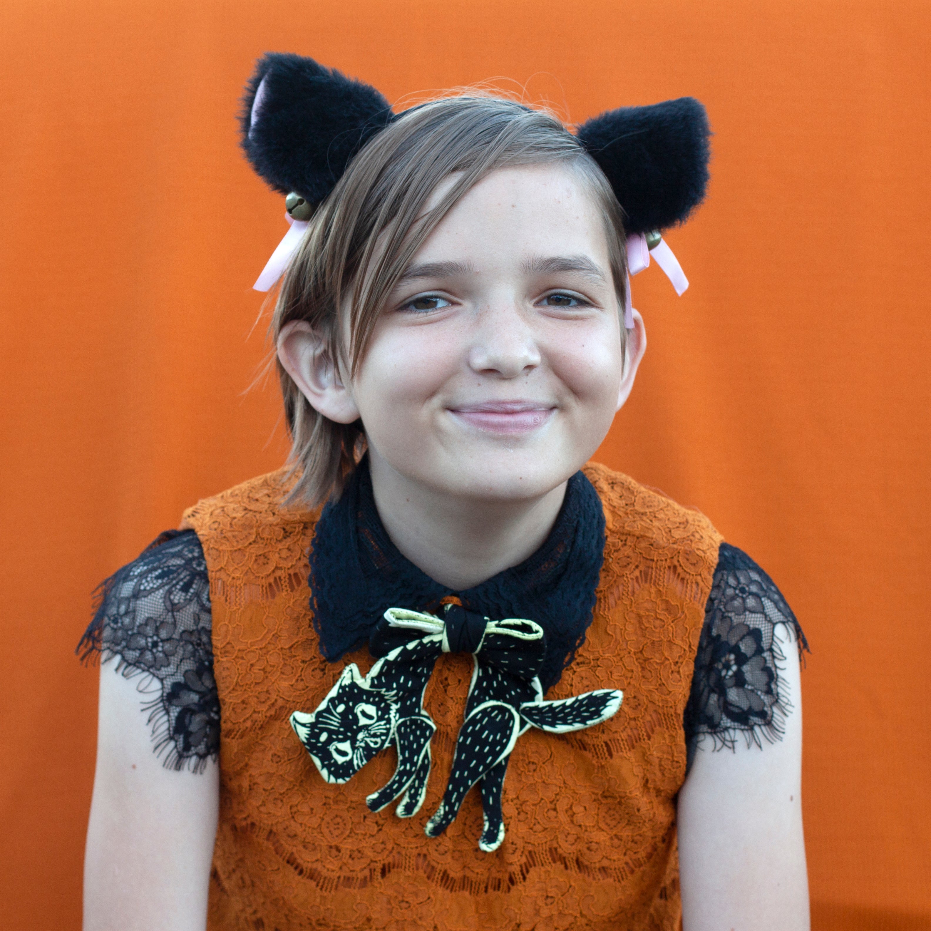 Scaredy cat tie